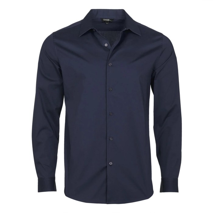 George Mens Dress Shirt The Epitome of Style and Elegance