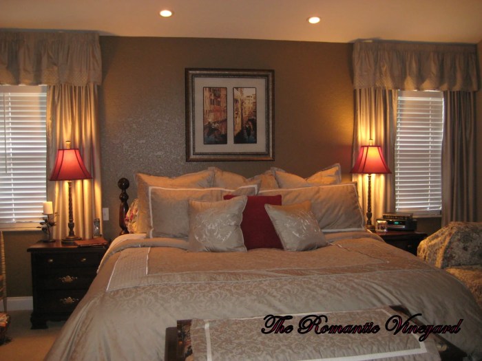 How to decorate romantic room