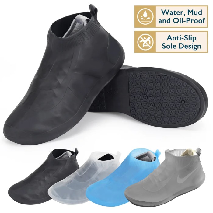 Mens rubber dress shoe covers