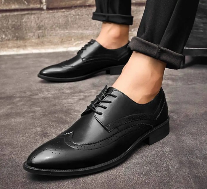 Mens dress shoes narrow heel