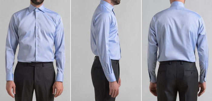 How to alter men's dress shirt